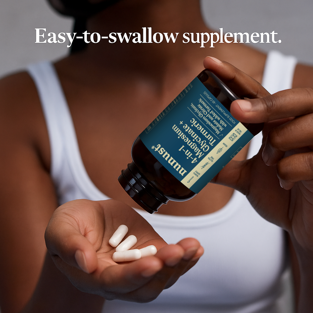 NUNUST® 4-in-1 Magnesium + Turmeric