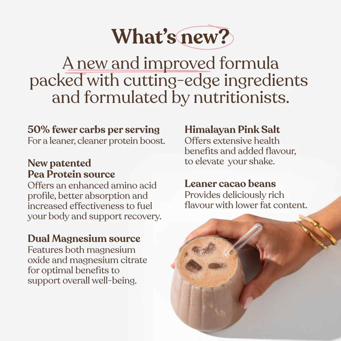 NUNUST® A Protein Powder That Gets You.