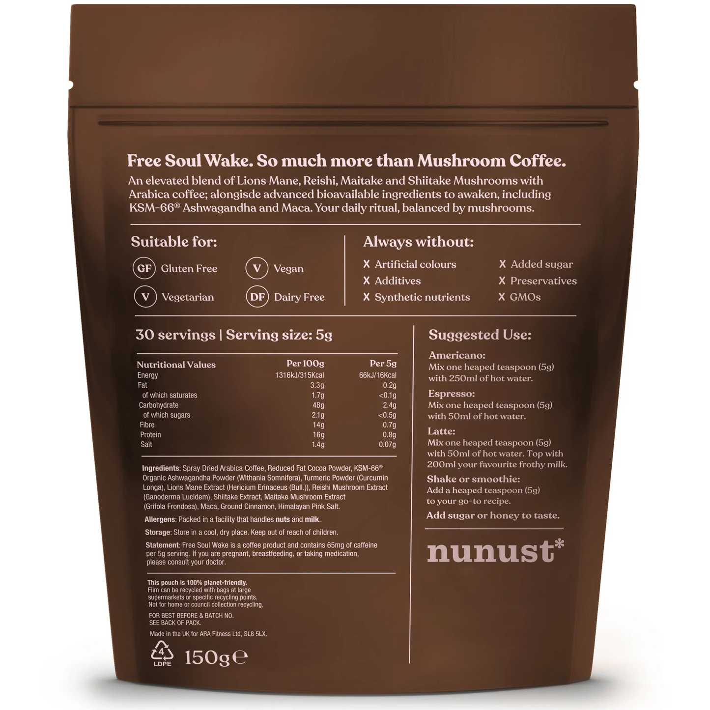 NUNUST® Free Soul Wake