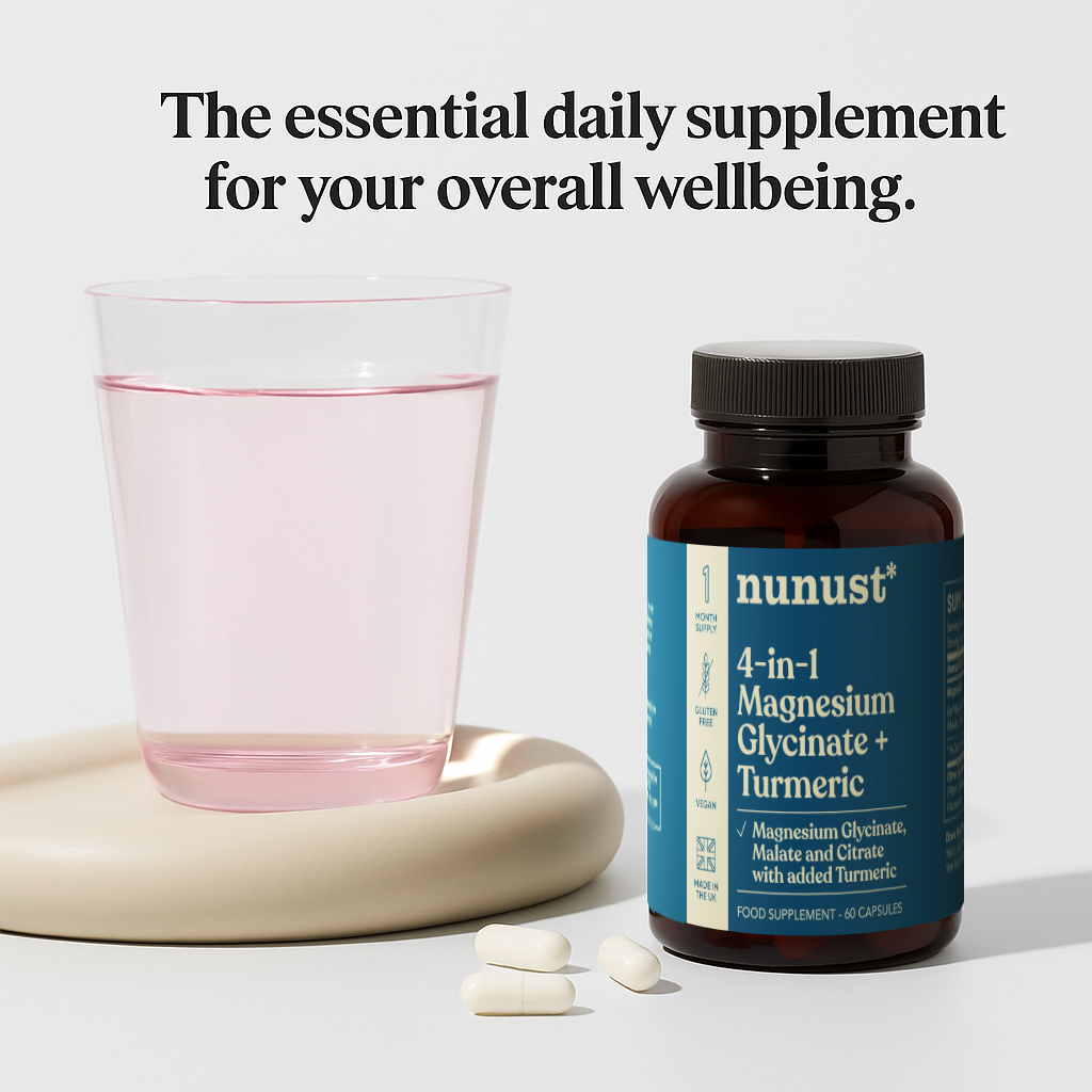 NUNUST® 4-in-1 Magnesium + Turmeric