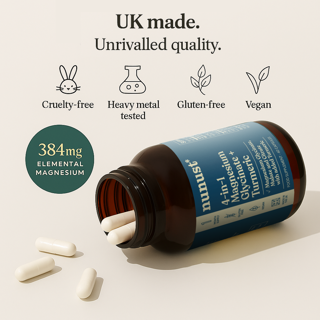 NUNUST® 4-in-1 Magnesium + Turmeric