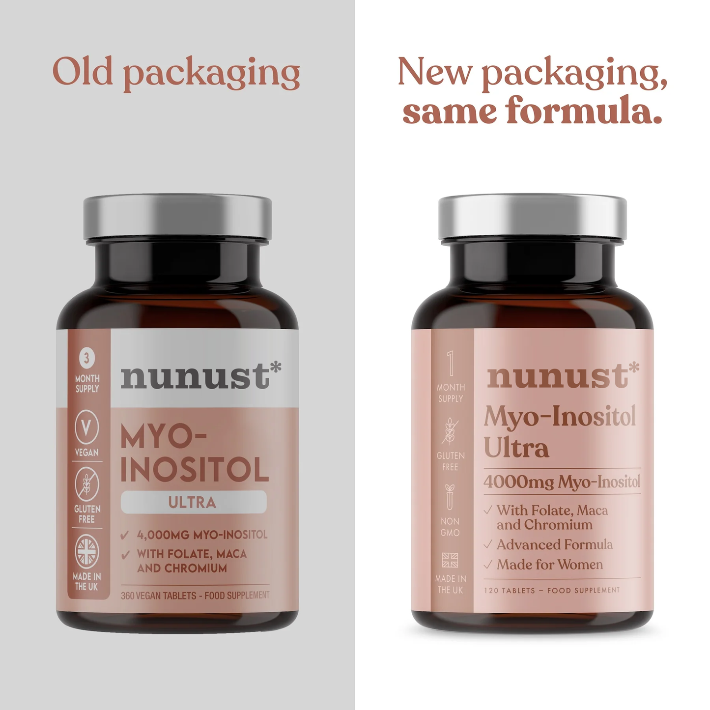 NUNUST® Myo-Inositol Ultra Supplement