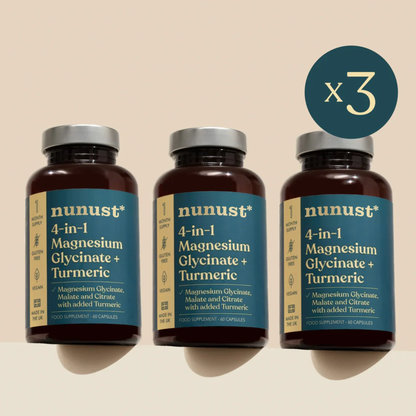 NUNUST® 4-in-1 Magnesium + Turmeric